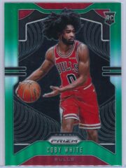 Coby White Panini Prizm 2019 20 Base RC Green 1 scaled