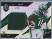 Denzel Mims Panini Limited 2020 Rookie Patch 138199 1 scaled