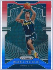 Michael Porter Jr. 1 Panini Prizm 2019 20 Base 2nd Year Red White Blue 1 scaled