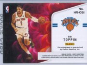 Obi Toppin Panini Hoops 2020 21 Hot Signatures Rookie RC Auto 2 scaled