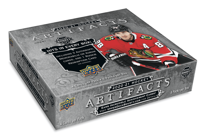 2020 21 Upper Deck Artifacts Hockey Cards Hobby Box