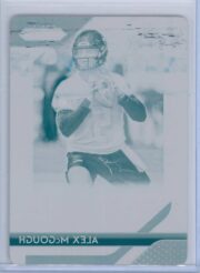 Alex McGough Panini Plates and Patches 2020 Prizm Cyan Plate