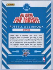 Russell Westbrook Panini Donruss Optic Basketball 2017 18 All Clear For Takeoff 2