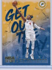 Victor Oladipo Panini NBA Hoops Basketball 2018-19 Get Out The Way Gold  Winter Edition