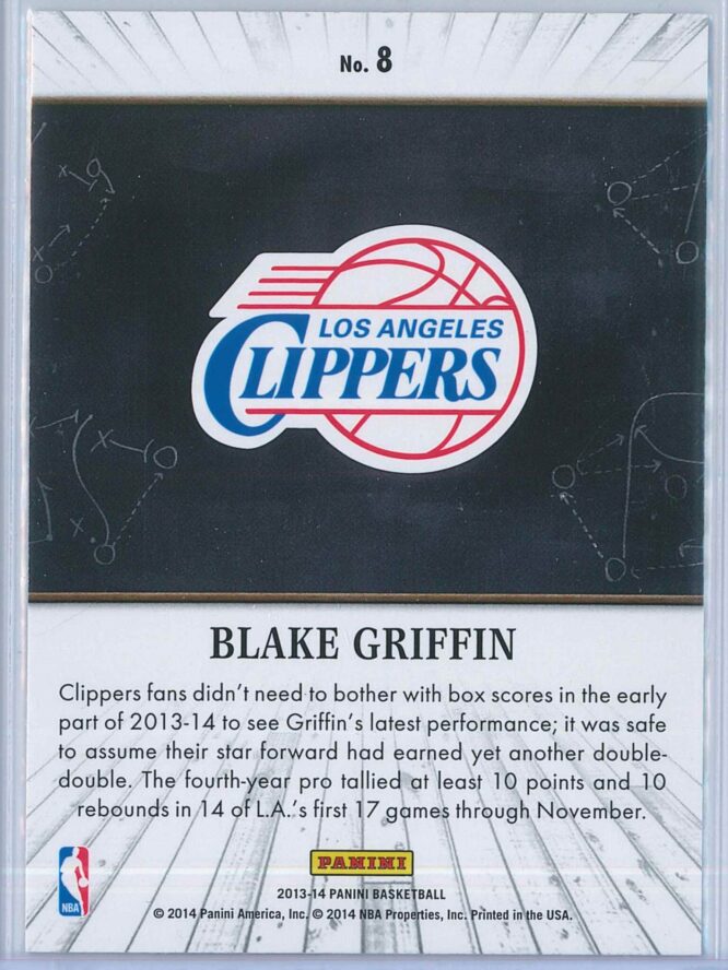 Blake Griffin Panini Panini Basketball 2013 14 Knight School 2