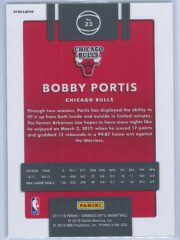 Bobby Portis Panini Donruss Optic Basketball 2017 18 Fast Break Holo Prizm 2