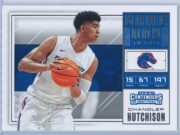 Chandler Hutchison Panini Contenders Draft Picks 2018 19 Game Day Ticket 1