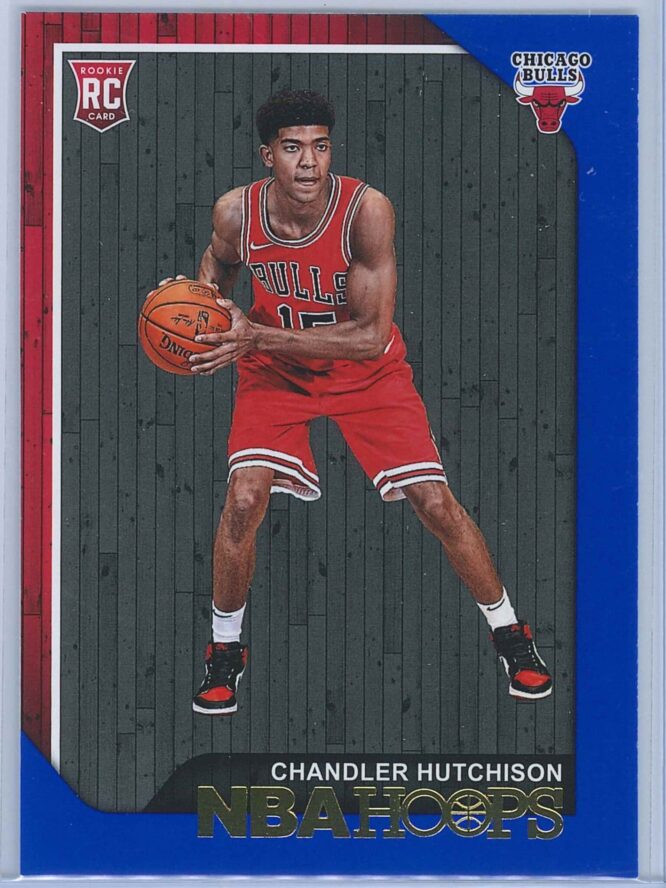 Chandler Hutchison Panini NBA Hoops 2018-19  Blue  RC