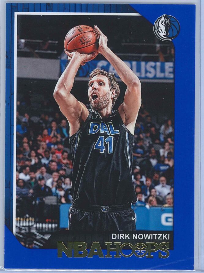 Dirk Nowitzki Panini NBA Hoops 2018-19  Blue
