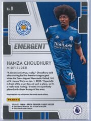 Hamza Choudhury Panini Prizm Premier League 2020 21 Emergent 2