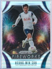 Heung Min Son Panini Prizm Premier League 2020-21 Fireworks Silver Prizm