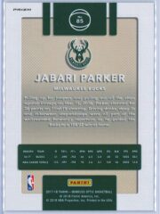 Jabari Parker Panini Donruss Optic Basketball 2017 18 Fast Break Holo Prizm 2