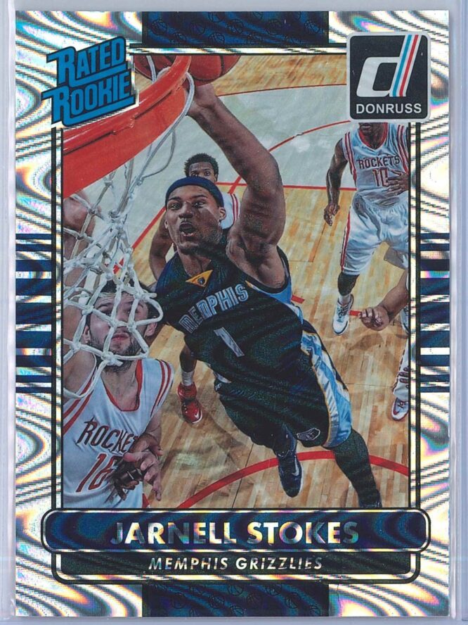 Jarnell Stokes Panini Donruss Basketball 2014-15  Swirlorama Rated Rookie