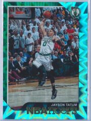 Jayson Tatum Panini NBA Hoops 2018-19  Teal Explosion