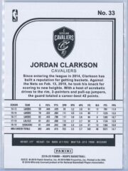 Jordan Clarkson Panini NBA Hoops 2019 20 Teal Explosion 2