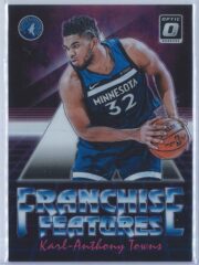Karl Anthony Towns Panini Donruss Optic Basketball 2018-19 Franchise Features