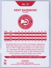 Kent Bazemore Panini NBA Hoops 2018 19 Red Back 2