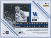 Kevin Knox Panini Contenders Draft Picks 2018 19 Game Day Ticket 2