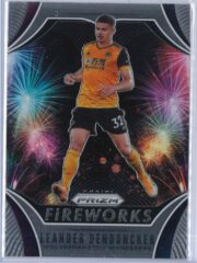 Leander Dendoncker Panini Prizm Premier League 2020-21 Fireworks