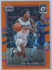 Lou Williams Panini Donruss Optic Basketball 2017-18  Orange Prizm 075199
