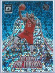 Normal Powell Panini Donruss Optic Basketball 2017-18 All Clear For Takeoff Fast Break Holo