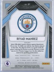 Riyad Mahrez Panini Prizm Premier League 2020 21 Retail Blue Pulsar 2