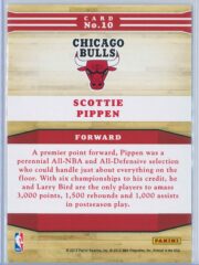 Scottie Pippen Panini NBA Hoops 2012 13 Franchise Greats 2