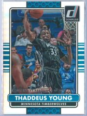 Thaddeus Young Panini Donruss Basketball 2014-15  Silver Season Stat Line 009310