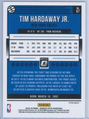 Tim Hardaway Jr Panini Donruss Optic Basketball 2018 19 Blue Velocity Prizm 2