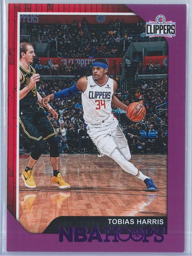 Tobias Harris Panini NBA Hoops 2018-19  Purple