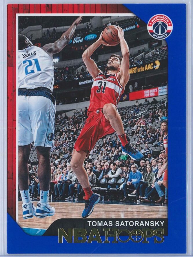 Tomas Satoransky Panini NBA Hoops 2018-19  Blue