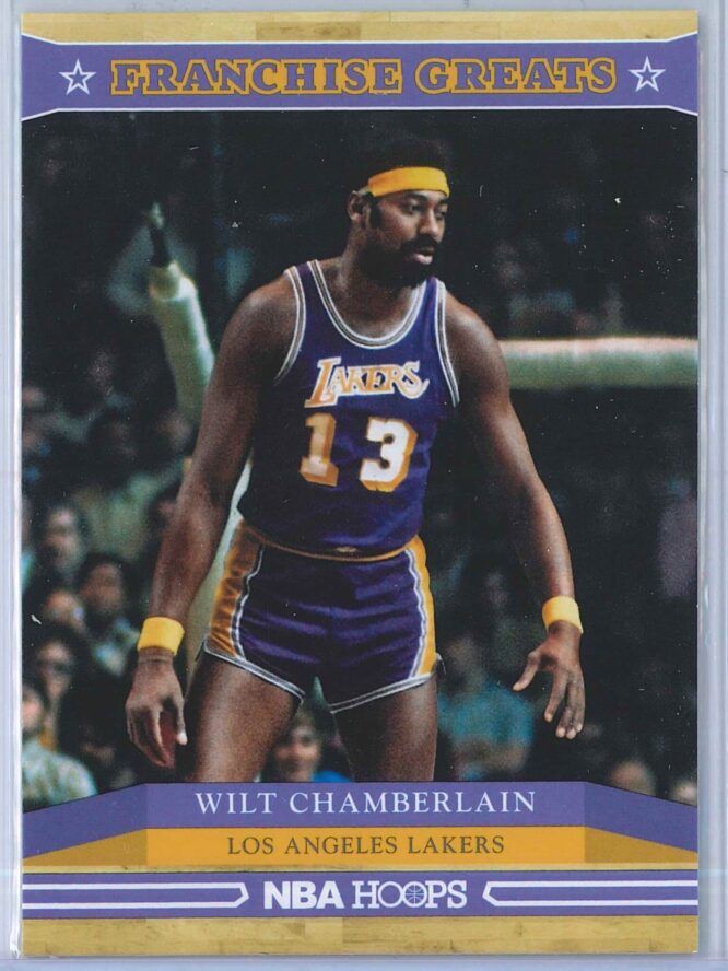 Wilt Chamberlain Panini NBA Hoops 2012-13 Franchise Greats