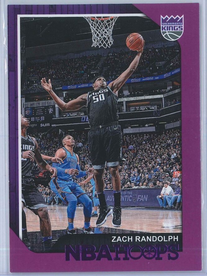 Zach Randolph Panini NBA Hoops 2018-19  Purple