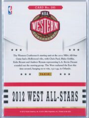 2012 West All Stars Panini NBA Hoops 2012 13 Base 2