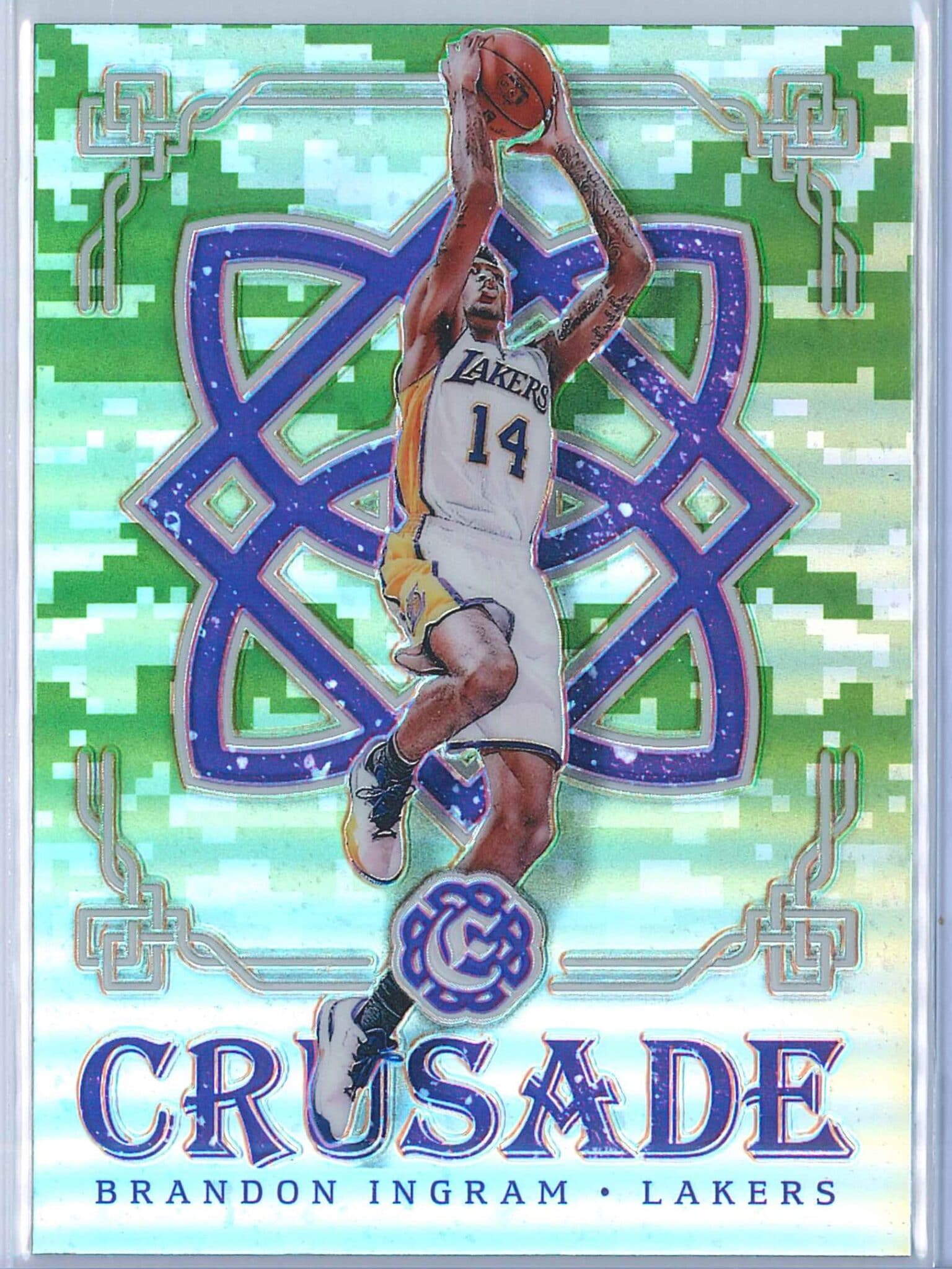 Brandon Ingram Panini Excalibur Basketball 2016-17 Crusade Camo