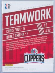 Chris Paul Blake Griffin Panini Prestige Basketball 2016 17 Teamwork 2