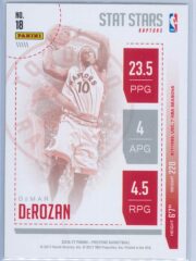 DeMar DeRozan Panini Prestige Basketball 2016 17 Stat Stars 2