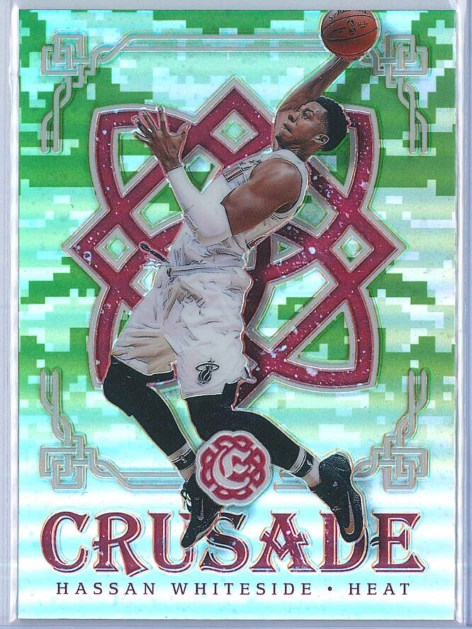 Hassan Whiteside Panini Excalibur Basketball 2016-17 Crusade Camo
