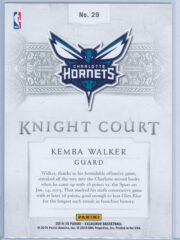 Kemba Walker Panini Excalibur Basketball 2014 15 Knight Court Orange 0799 2