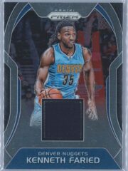 Kenneth Faried Panini Prizm 2017-18 Sensational Swatches
