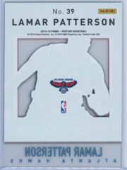 Lamar Patterson Panini Prestige Basketball 2014 15 Mystery Rookies 2