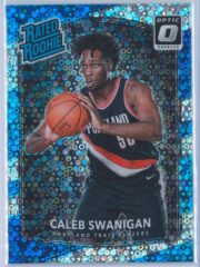 Caleb Swanigan Panini Donruss Optic Basketball 2017-18 Rated Rookie Holo Fast Break Parallel