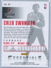 Caleb Swanigan Panini Essentials Basketball 2017 18 Base Spiral RC 2