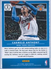 Carmelo Anthony Panini Donruss Basketball 2014 15 Production Line 2