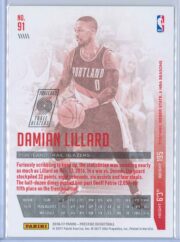 Damian Lillard Panini Prestige Basketball 2016 17 Base Set 2