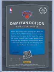 Damyean Dotson Panini Donruss Optic Basketball 2017 18 Rated Rookie Holo Fast Break Parallel 2