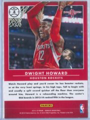 Dwight Howard Panini Donruss Basketball 2014 15 Production Line 2