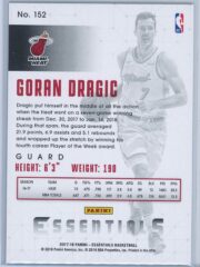 Goran Dragic Panini Essentials Basketball 2017 18 Base Green 2