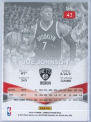 Joe Johnson Panini Donruss Basketball 2014 15 Elite Red 1425 2