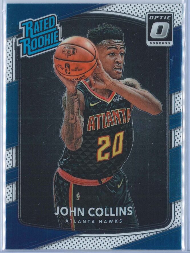 John Collins Panini Donruss Optic Basketball 2017-18 Rated Rookie